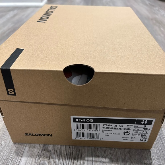 Salomon Multicolor XT-4 Sneakers Size 39.5 EU - Picture 8 of 8